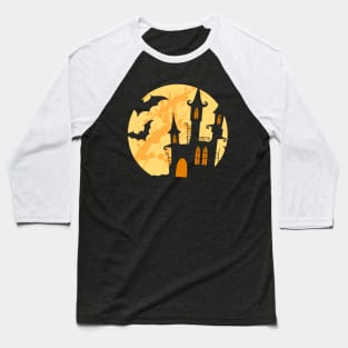 Bat House - Happy Halloween Baseball T-Shirt